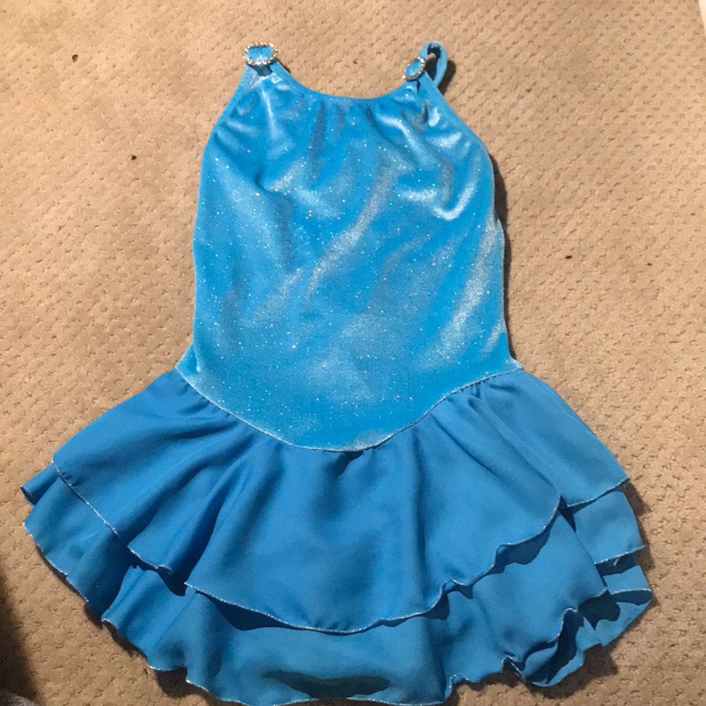Light Blue Figure Skating Dress